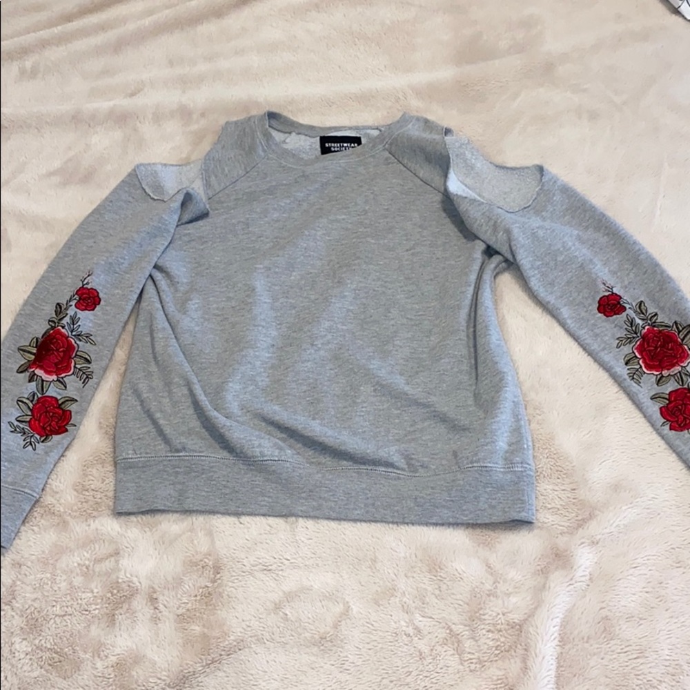 Shoulder Cut Sweater